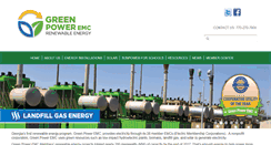 Desktop Screenshot of greenpoweremc.com