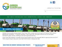 Tablet Screenshot of greenpoweremc.com